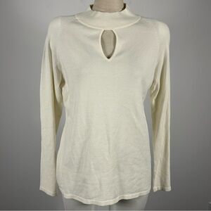 Divine Logic Keyhole Front Sweater L